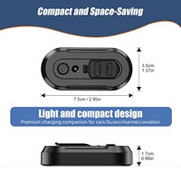 Chargeur de voiture 2025 à 3 ports 12V pour camping-car, prise USB 90W avec double USB-C 36W et double QC 3.0 18W, accessoires pour voiture, bus, camping-car, camion