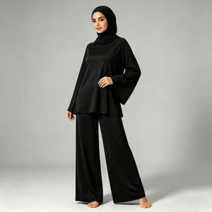 Muslim Burkini Swimwear Women 3 Piece <b>Set</b> Long Sleeve <b>Modest</b> Beach Swimsuit Custom OEM ODM Wholesale Supplier - Product Image 4