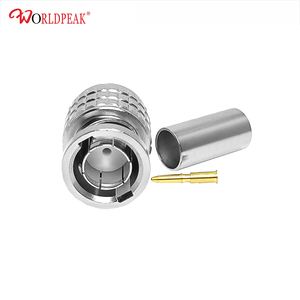 Conector BNC Macho <span class=keywords><strong>de</strong></span> 3GHz y 75 Ohm, Tipo Crimp Q9, Equivalente a Canare, para Cables L-3CFB/V-3CFB, 12G-SDI, CCTV, HD-SDI, BCP-B3F, 6G-SDI, Cámara 4K UHD - Product Image 6