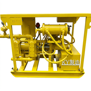 Bomba de inyección hidráulica para obras de construcción equipada con un motor de 11 kW, adecuada para inyección en construcción y mezcla de hormigón. - Product Image 2
