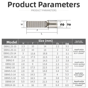 Chất lượng cao brazed đường may đồng lưỡi thiết bị đầu cuối không cách điện dây điện nối cáp Joiner Brass máy thiết bị đầu cuối cao - Product Image 5