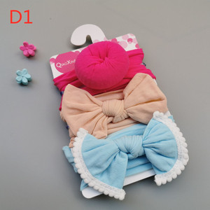 Diadema de 3 piezas, juego de donuts <span class=keywords><strong>para</strong></span> niñas, accesorios <span class=keywords><strong>para</strong></span> <span class=keywords><strong>el</strong></span> cabello, diadema <span class=keywords><strong>para</strong></span> bebé, ropa <span class=keywords><strong>para</strong></span> la cabeza con lazo - Product Image 5
