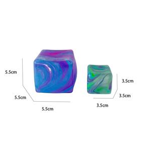 Bán buôn giá rẻ Thần Tài Đồ chơi Squishy căng thẳng <span class=keywords><strong>Cube</strong></span> Ice Squishy <span class=keywords><strong>Cube</strong></span> mềm TPR cảm giác Bóp Bóng đồ chơi cho trẻ em người lớn với chứng tự kỷ - Product Image 3
