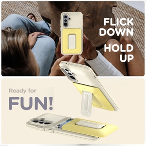 Cüzdan Tarzı Kart Yuvalı Arka Kapak Tutucu Darbeye Dayanıklı Standlı TPU+PC Hava Yastıklı Kılıf A36 A56 A26 A16 A06 için - Product Image 3