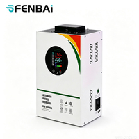 Régulateur de tension automatique 10 kVA, stabilisateur de type relais 220 V pour climatiseur domestique et réfrigérateur, large plage 45 V-280 V, robuste