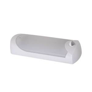 PDLUX PD-PIR2019 Lampe <span class=keywords><strong>de</strong></span> sécurité LED moderne pour <span class=keywords><strong>intérieur</strong></span> et extérieur, <span class=keywords><strong>détecteur</strong></span> <span class=keywords><strong>de</strong></span> <span class=keywords><strong>mouvement</strong></span> PIR, éclairage nocturne, IP44, plastique, moderne, noir et blanc - Product Image 1