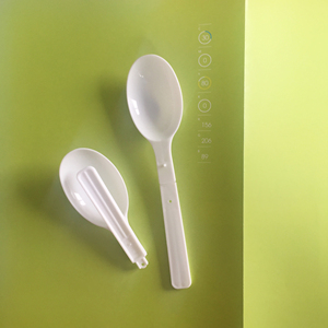 Cuillère en plastique jetable pliable, meilleure vente 1 pièce, cuillère <span class=keywords><strong>à</strong></span> <span class=keywords><strong>salade</strong></span> en plastique pour gâteaux aux fruits, <span class=keywords><strong>couverts</strong></span> en plastique - Product Image 5