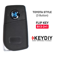 Clé de voiture universelle KEYDIY KD série B B13-2 B13-3 B13-2+1 B13-4 pour style T-oyota KD-X2 KD-MAX KD-X4 KD-X6