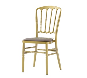 Venta al por mayor de sillas Golden Tiffany para eventos, hoteles, bodas y banquetes - Product Image 1