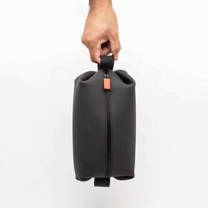 Muestra Gratis, Bolsa de Aseo Impermeable de Lujo para Hombre, Bolsa de Viaje de Silicona, Bolsa de Maquillaje y Cosméticos - Product Image 2