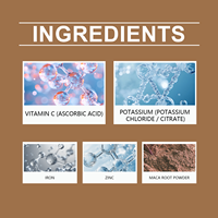 Polvo de Raíz de Maca OEM ODM con Vitamina C, Potasio, Hierro y Zinc para Energía, Resistencia y Equilibrio Hormonal, Personalizado