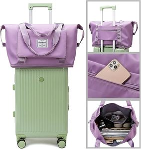 Dropshipping Shopify bolsa de viaje de gran capacidad, bolsa de lona de viaje extensible, bolso de viaje plegable impermeable de gran capacidad - Product Image 2