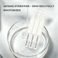 Sérum Ampoule Visage Hydratant Intense au Squalane de Fabrication Industrielle pour Réparation Intensive des Peaux Sèches et Craquelées