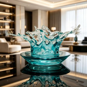 CP048 Elegante Scultura Animale Anti-Crepa in Poliresina, Pegaso con <span class=keywords><strong>Ali</strong></span> Aperte in Posa Rialzata, Ornamento da Tavolo per Ufficio Aziendale e Hall - Product Image 3