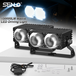 ชุดอัพเกรดไฟหน้ารุ่นใหม่ ซีรีส์ 2 เปลี่ยนหลอดไฟหน้าแบบ LED DRL พร้อมไฟตัดหมอก กำลังไฟสูง สำหรับรถยนต์ รถบรรทุก รถ SUV ATY - Product Image 5