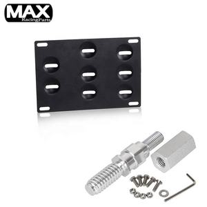 Per <span class=keywords><strong>BMW</strong></span> <span class=keywords><strong>E31</strong></span> E36 E38 E39 E46 E52 di Alluminio Auto Paraurti Anteriore Targa Staffa di Montaggio Gancio di Traino Adattatore del Supporto cornice di licenza - Product Image 5