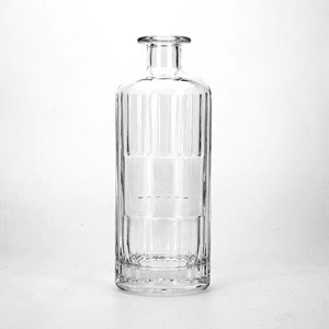 Vista su misura incisione stampa vetro liquore liquore bottiglia 250ml 500ml 700ml coperchio in sughero <span class=keywords><strong>750ml</strong></span> per Gin <span class=keywords><strong>Whisky</strong></span> Vodka Tequila - Product Image 4