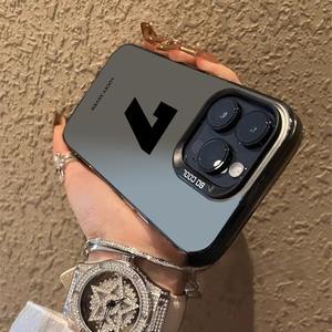 Para <span class=keywords><strong>Apple</strong></span> 15Promax Iphone14Plus Luxury TPU Funda para teléfono móvil Lucky Number Funda protectora creativa personalizada con agarre para teléfono - Product Image 4