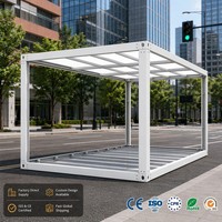 Conteneur préfabriqué amovible - Structure en acier pour maison modulaire