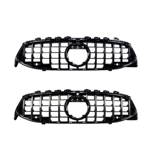 Griglia GT nera lucida e paraurti anteriore a forma di rene per <span class=keywords><strong>CLS</strong></span> classe <span class=keywords><strong>C257</strong></span> realizzato in materiale ABS nuova condizione - Product Image 3
