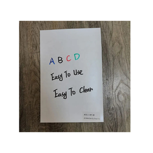 Película de pizarra blanca reescribible de tela de plástico de PVC brillante, <span class=keywords><strong>adhesivo</strong></span> extraíble, superficie mate, Entrenamiento Educativo, Banner flexible, <span class=keywords><strong>vinilo</strong></span> PET - Product Image 3