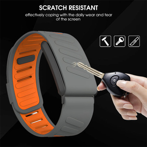 Correa Deportiva de Silicona Suave Ajustable con Parachoques Metálico para Whoop 5.0, Correa de Silicona 5.0 para Whoop 5.0 Mg 4.0 3.0 - Product Image 4