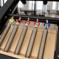 Equipo de Pilates Reformer Premium para Rehabilitación Clínica y Fisioterapia, Portátil y Ajustable, Multifuncional para Estudio