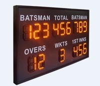 Tableau de score électronique pour le football, le cricket, le tennis, le bowling, les clubs sportifs, les stades sportifs