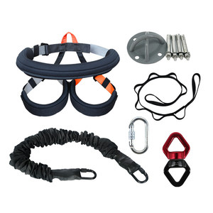 Kit de Fitness com Cordas <span class=keywords><strong>Bungee</strong></span> para Salto Seguro em Ambiente Interno, Conjunto de Cordas <span class=keywords><strong>Bungee</strong></span> para Yoga - Product Image 5