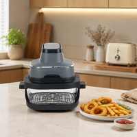 Freidora de Aire Digital de Vidrio de Gran Capacidad 4L 1500W OEM China, Precio al por Mayor