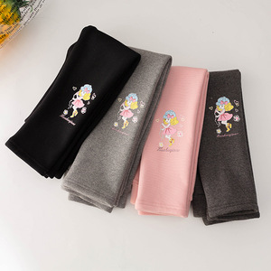 Artículos Más Vendidos de la Tienda de Ropa de Diseño de Malasia: Leggings de Algodón Estampados para Niñas - Product Image 1
