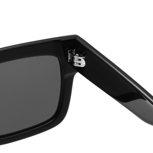 Rectangular Polarized Sunglasses Unisex TAC <b>Eyewear</b> Custom Logo Black Frame for Outdoor Daily Wear - Product Image 4