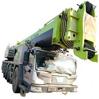 Grue d'occasion de 25 tonnes à vendre à bas prix, procédures d'exportation complètes, réseau de grues. Hauteur de levage maximale 51m Hauteur indépendante