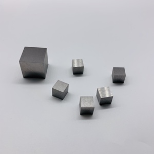 1.5 inç/38.1mm Tungsten küpleri koleksiyon için özel oyulmuş kübik cilalı Tungsten külçeler - Product Image 2