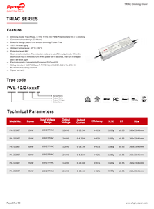 Controlador de Tira LED Triac/Fase 0-10V/1-10V/10V PWM/Potenciómetro de 200W 250W, Fuente de Alimentación LED CV para Exteriores IP67 de 100-277V AC-DC 12V 24V - Product Image 6