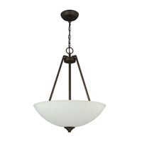 Decorative Hanging Pendant Light Ceiling Bowl Glass Pendant Light Dark Bronze Chain Pendant Lighting