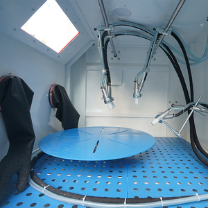 Máquina de Sandblasting Automática de Alto Rendimiento, Cabina de Sandblasting Giratoria para Ruedas - Product Image 6