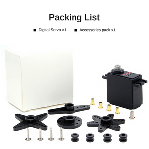 Servo numérique à engrenages métalliques Feetech SH-5245MG 7.4V 10.5kg pour voiture RC, avion, <span class=keywords><strong>bateau</strong></span>, robot Arduino, pince éducative - Product Image 5