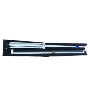 Cremagliera portatile schermo del proiettore da 100 pollici Bianco Opaco HD Pavimento Pieghevole Del Basamento Del Treppiedi Del telaio Schermo Del Proiettore Per La Scuola A Casa - Product Image 5