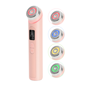 Masseur facial portable à radiofréquence EMS 5 en 1, appareil de raffermissement de la peau à LED - Product Image 2