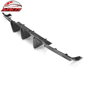 Diffuseur de pare-chocs arrière compatible avec Mercedes Classe C W204 C204 C63 2012-2015 style AMG, fibre de carbone, pièces auto de haute qualité, kit carrosserie - Product Image 2