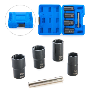 custom 5PCS Twist Socket <strong>Tool</strong> <strong>Remove</strong> Rusty Stubborn Sockets Damaged Impact Bolt <strong>Screw</strong> and Nut <strong>Remover</strong> Extractor Set - Product Image 1