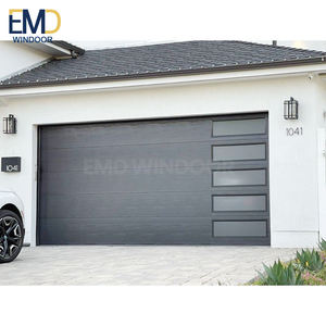 Portes de garage sectionnelles avec design à double vitrage économe en énergie - Product Image 3