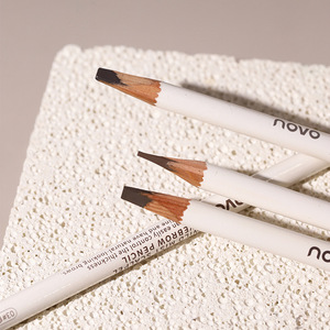 <span class=keywords><strong>Crayon</strong></span> à sourcils double tête brun foncé, résistant aux taches et à l'eau, avec pinceau pour créer des sourcils naturels effet poil à poil, tenue longue durée. - Product Image 1
