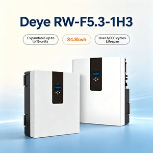 ระบบจัดเก็บพลังงานออลอินวัน Deye RW-F5.3-1H3 รุ่นใหม่ แบตเตอรี่แรงดันต่ำ Lifepo4 สำหรับใช้ในบ้าน ขายส่ง มีสินค้าในสต็อก EU - Product Image 1