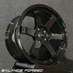 Cerchi Forgiati Volk Racing TE37 SL Saga Nero Lucido 5x114.3 5x100 5x112 5x120 in Lega di Alluminio 6061-T6 - Product Image 2