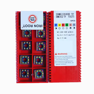 CNC chuyển công cụ SNMG120404-BF2 TF tungstencarbide biến chèn cho chế biến thép cứng - Product Image 1