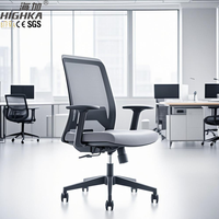 Chaises de bureau pour ordinateur de bureau à mailles rotatives personnalisées Élévateur à gaz