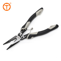 8 pouces 8.5 pouces coupe-fil universel multifonctionnel électricien diagonale aiguille nez pince combinée pour le dénudage des fils