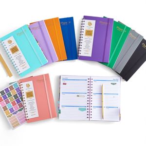Carnet à spirales personnalisé avec logo promotionnel 2025, carnet à couverture rigide personnalisable avec boîte - Product Image 1